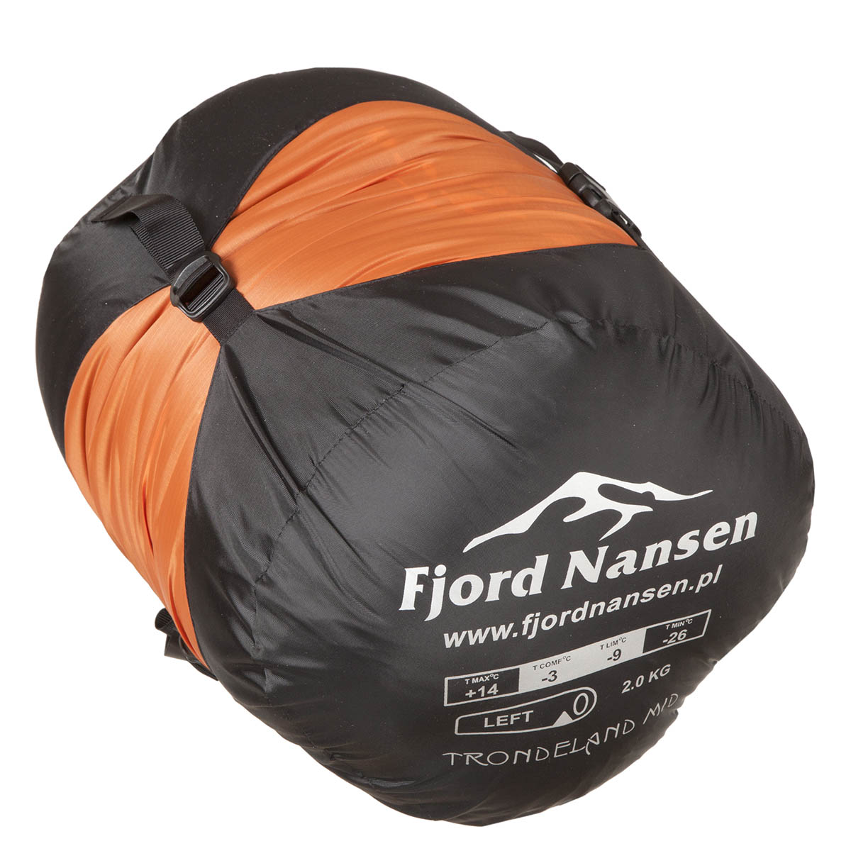 Fjord Nansen - Trondeland MID Schlafsack 2000 g - Schlafsack - rechts