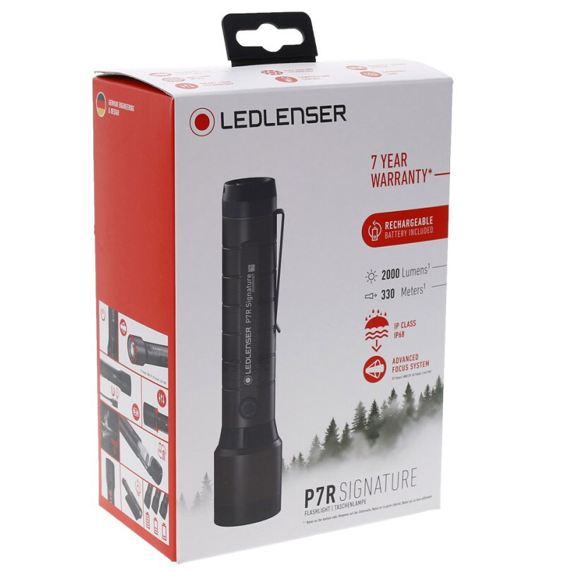 Ledlenser - P7R Signature - Outdoor-Taschenlampe - 2000 Lumen