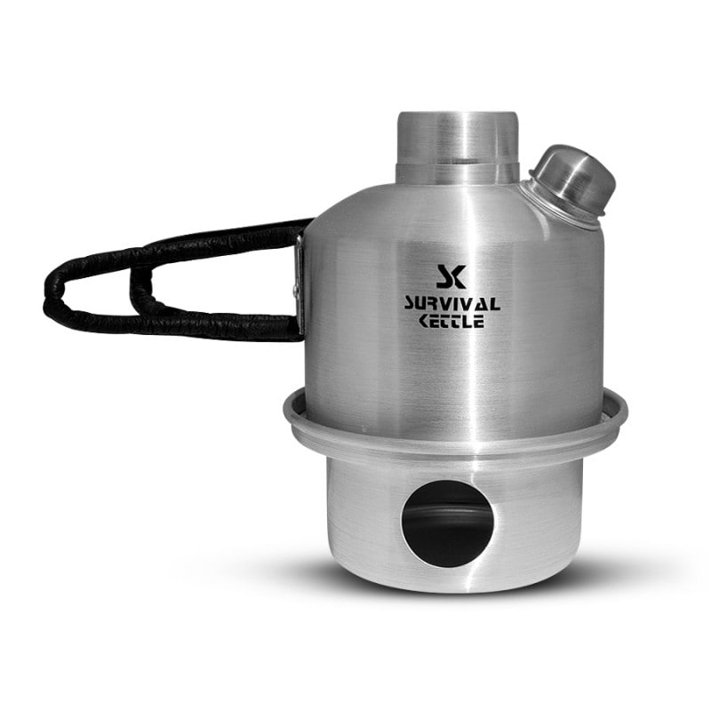 Survival Kettle - Reisewasserkocher - Silver Mini - 0.4 l