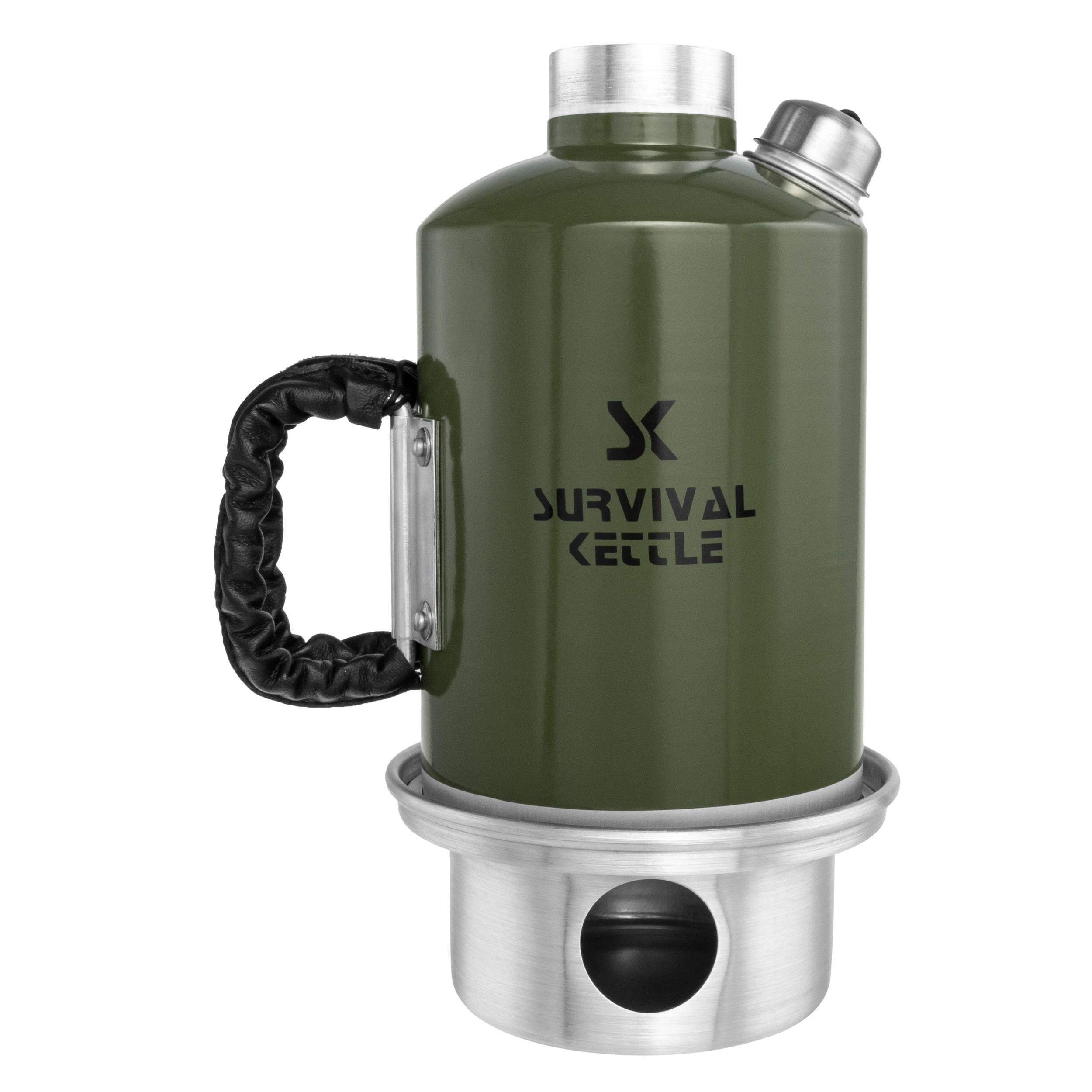 Survival Kettle - Reisewasserkocher 0.6 l - Green