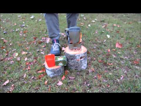 Survival Kettle - Lone Wolf Mini - Faltbarer Campingkocher