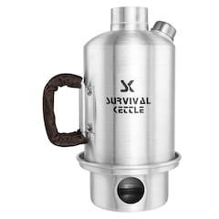 Survival Kettle - Reisewasserkocher 1.2 l - Silver