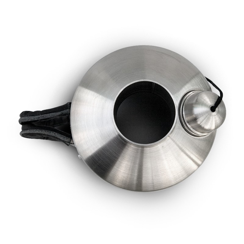 Survival Kettle - Reisewasserkocher - Silver Steel - 0.6 l