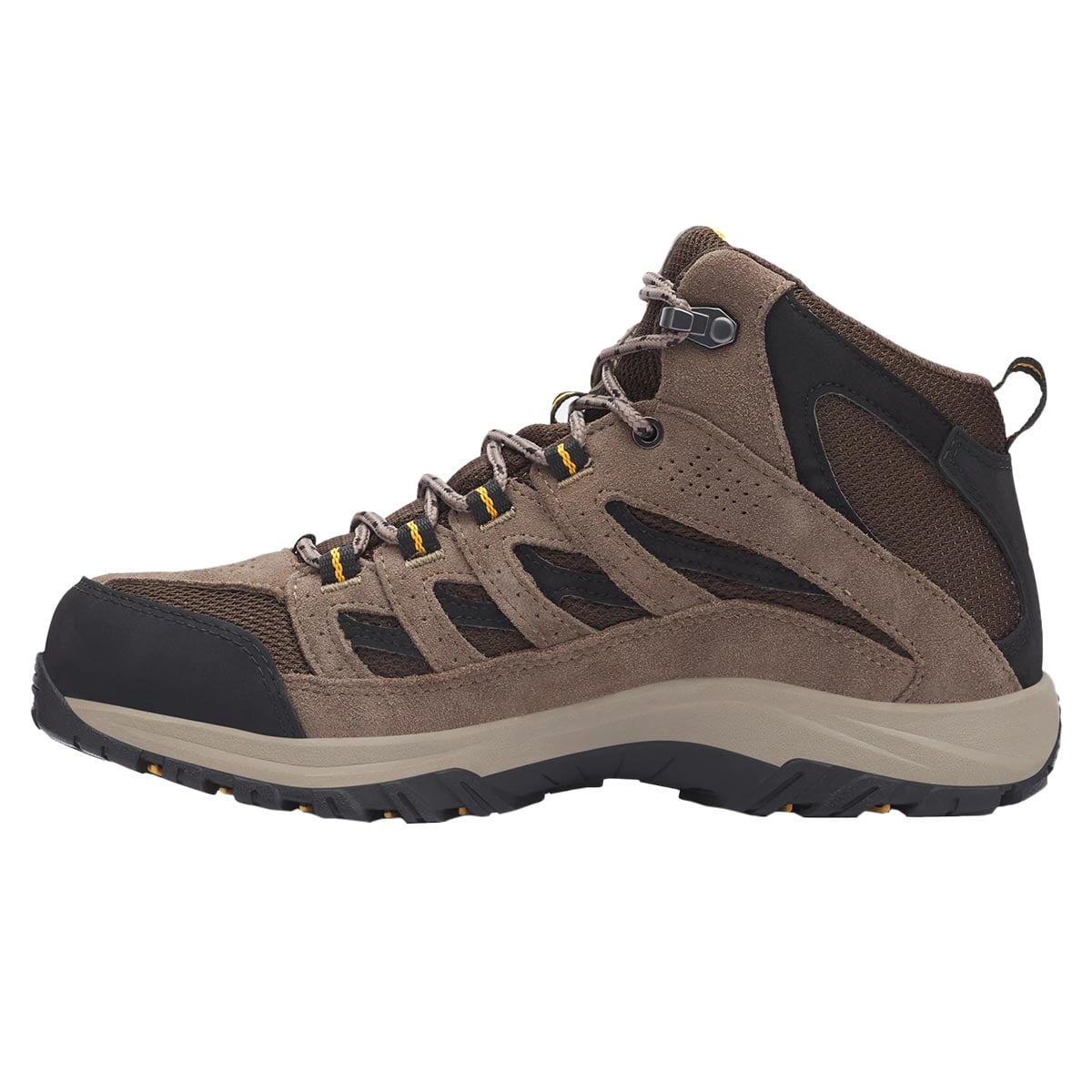 Columbia - Crestwood Mid Waterproof - Schuhe - Cordovan/Squash