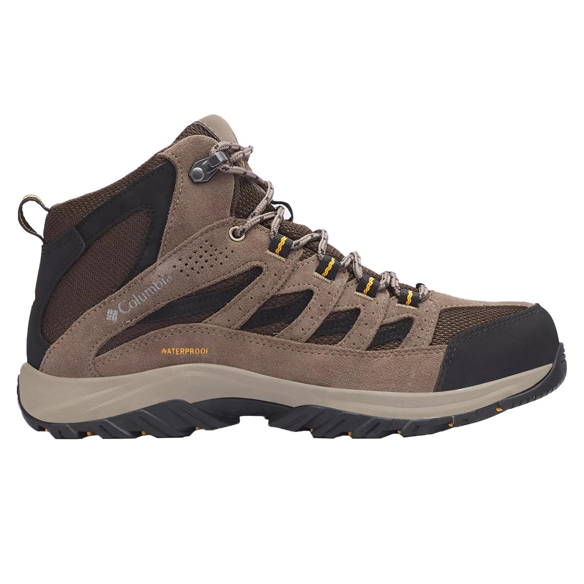 Columbia - Crestwood Mid Waterproof - Schuhe - Cordovan/Squash