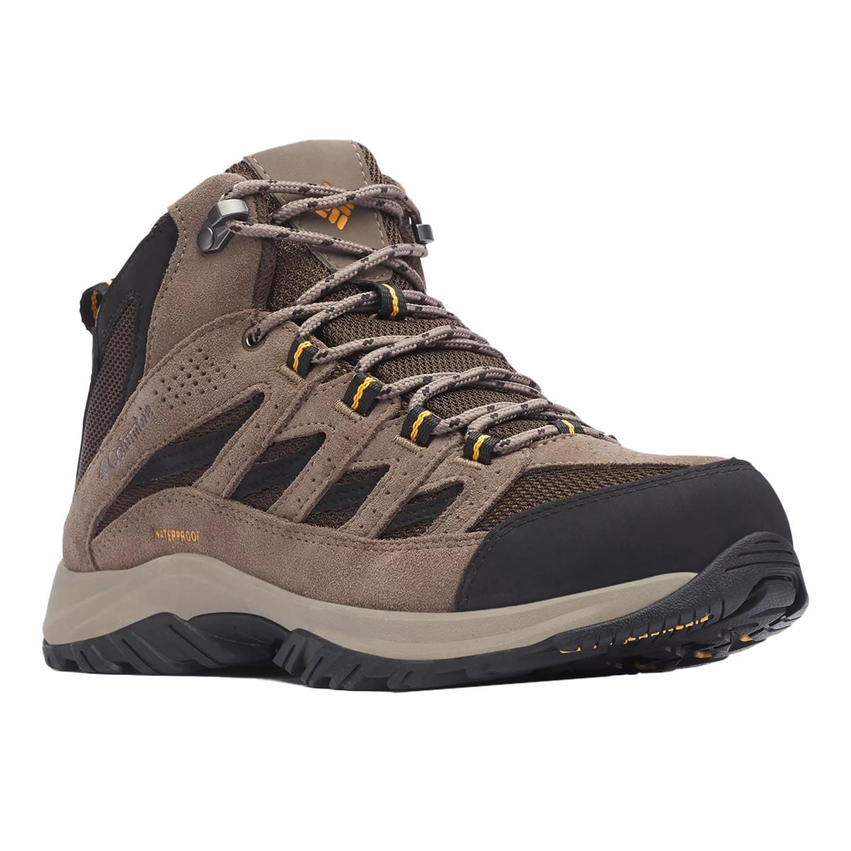 Columbia - Crestwood Mid Waterproof - Schuhe - Cordovan/Squash