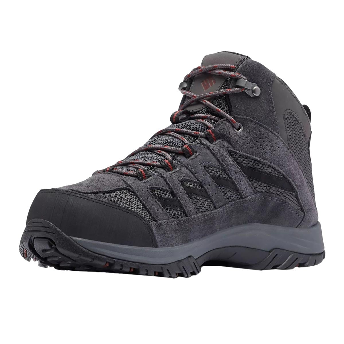 Columbia - Crestwood Mid Waterproof - Schuhe - Dark Grey/Deep Rust