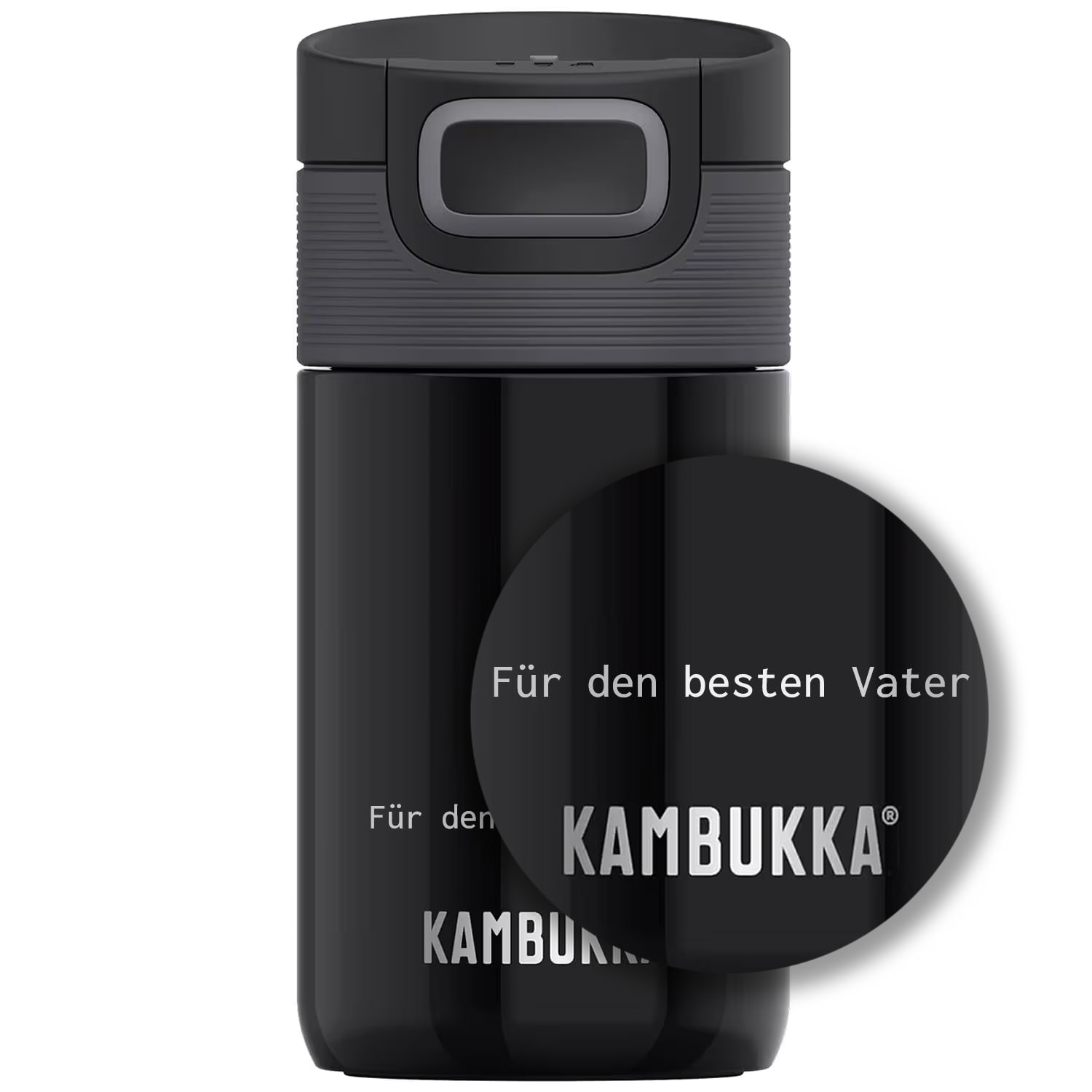 Kambukka - Etna - Thermobecher 300 ml - Schwarz