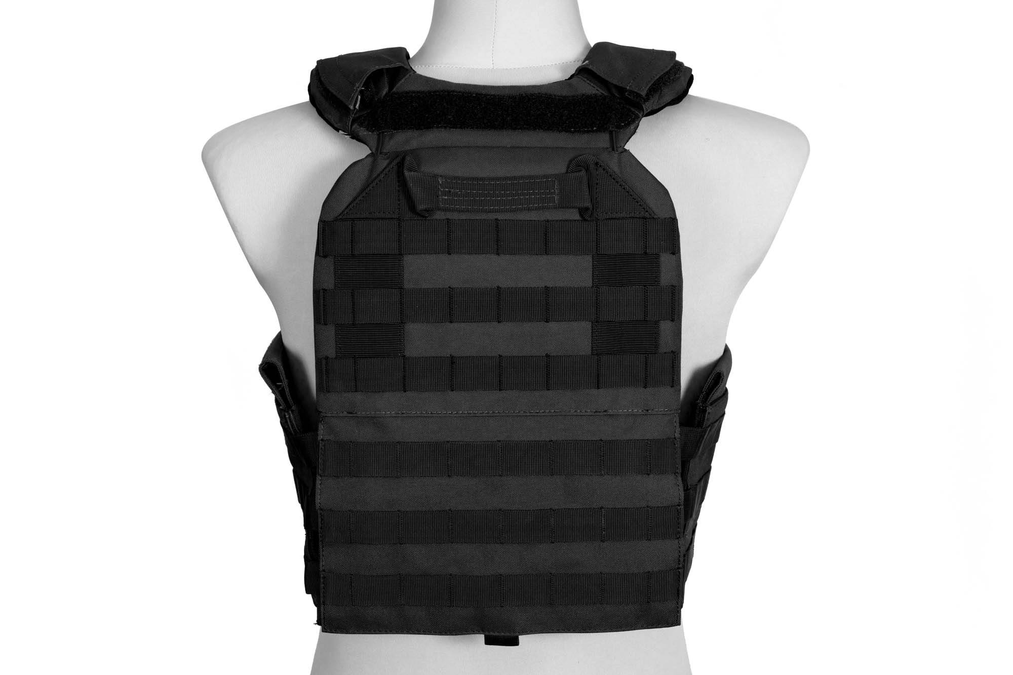 GFC - Quick Release Tactical Plate Carrier - Taktische Weste - Schwarz