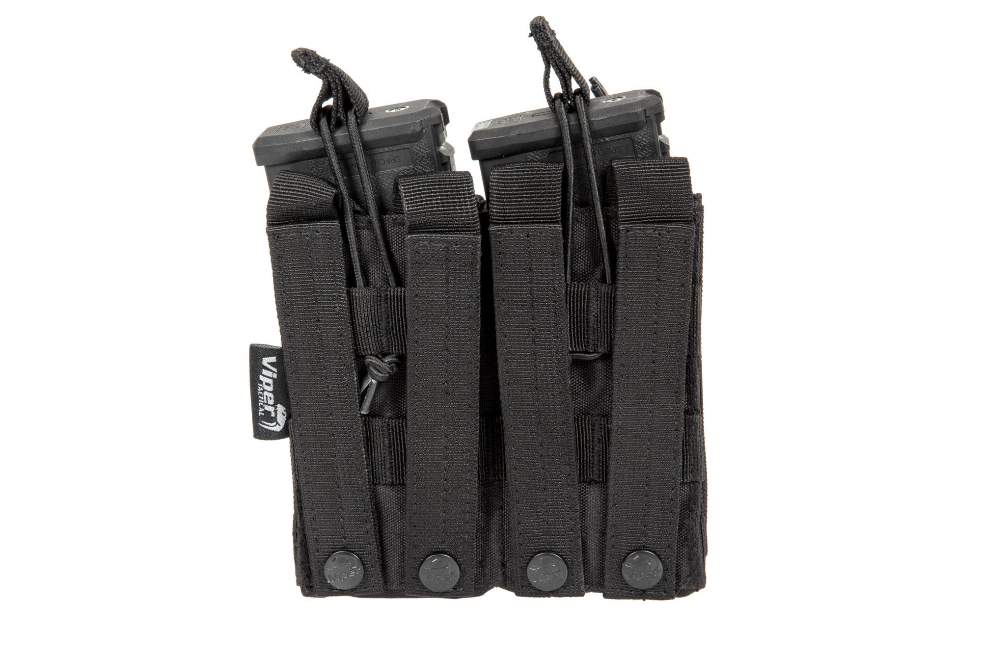 Viper Tactical - Magazintasche für 4 Magazine 5,56 mm - Schwarz