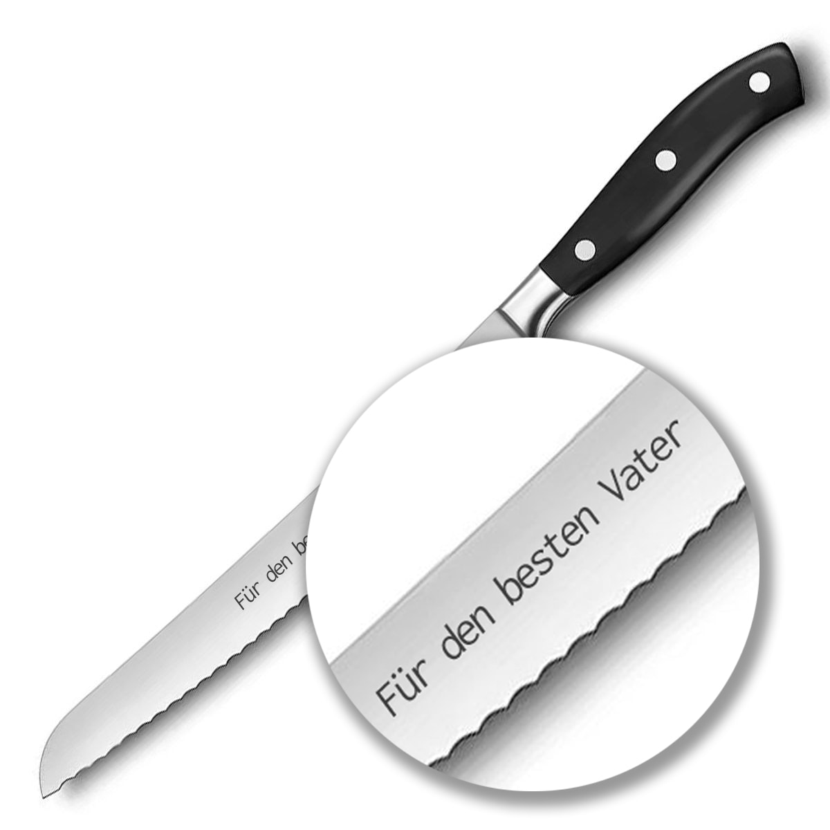 Victorinox - Grand Maitre  - Küchenmesser - für Backwaren - Black