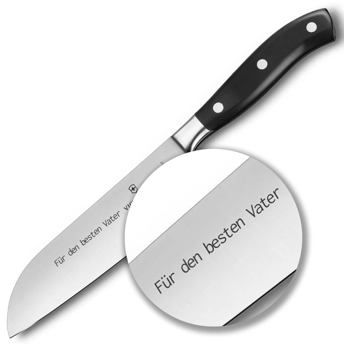 Victorinox - Grand Maitre Santoku - Küchenmesser - Black