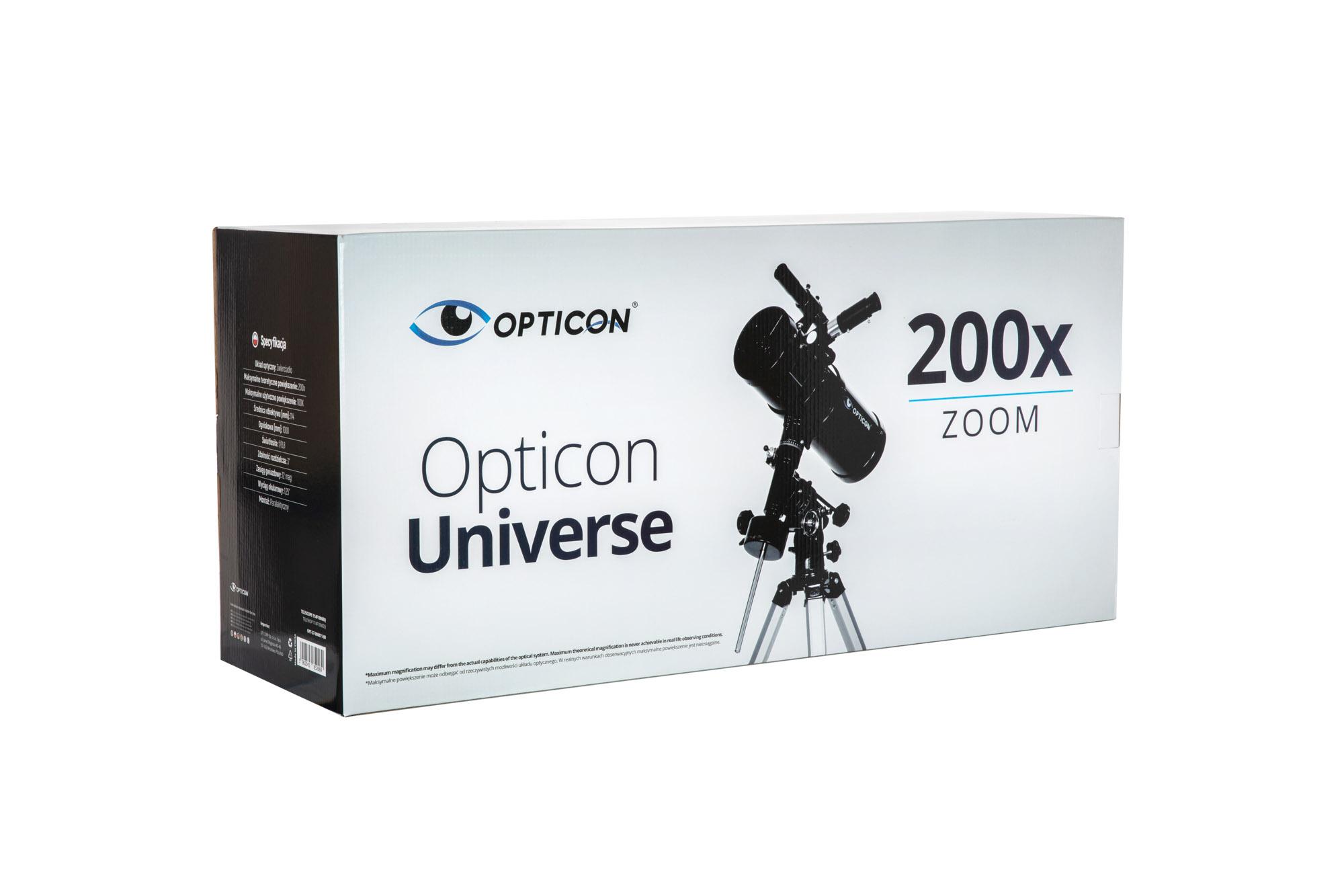 Opticon - Universe - Teleskop - 114F1000EQ