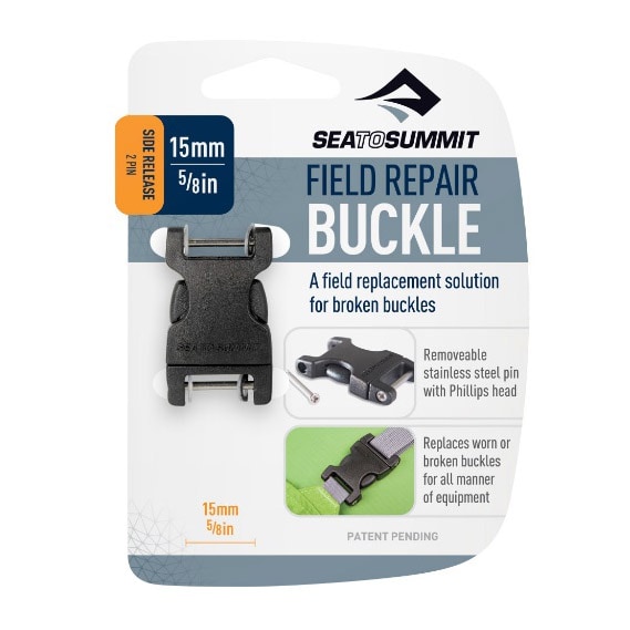 Sea To Summit - Field Repair Buckle 15 mm - Schnalle - Black