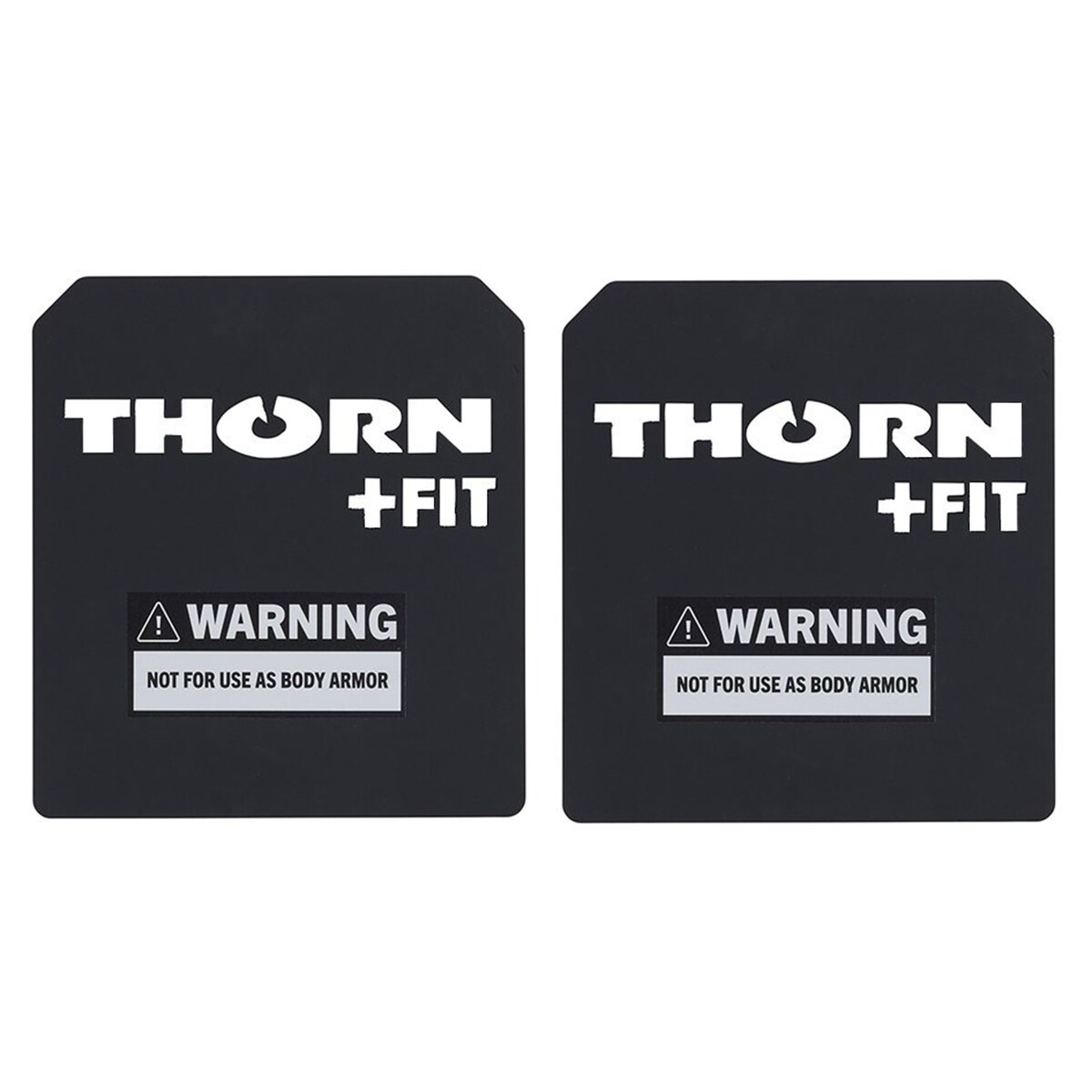 Thorn+Fit - Hantelscheiben für taktische Gewichtswesten - 2 x 3,9 kg - Schwarz