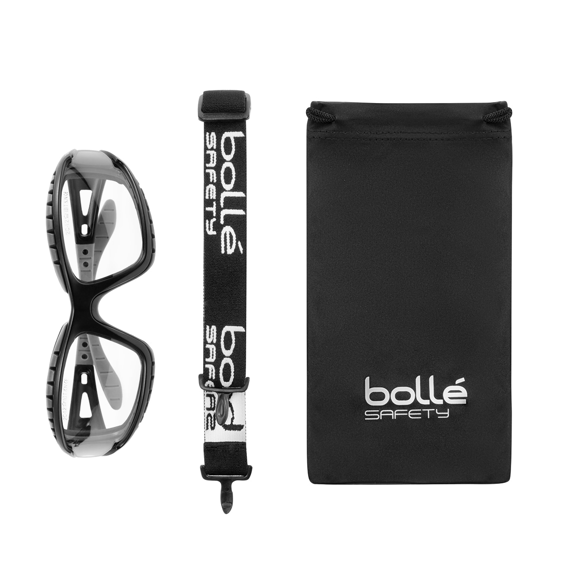 Bolle Tracker Clear - taktische Schutzbrille