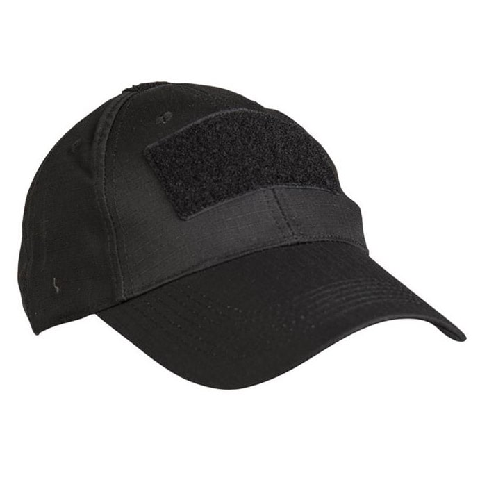 Mil-Tec - Tactical Basecap - schwarz