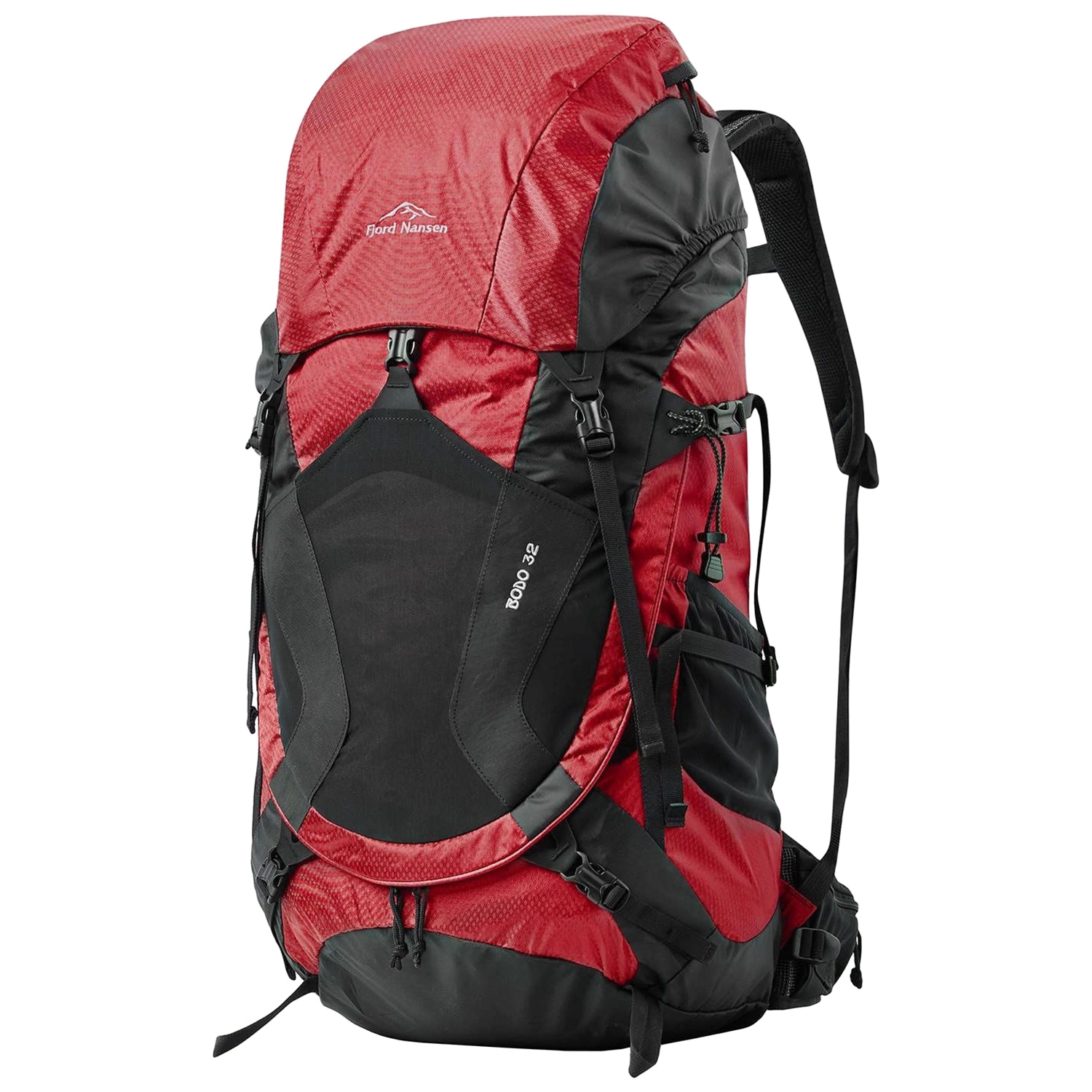 Fjord Nansen - Bodo - Rucksack 32 l - Red/Black