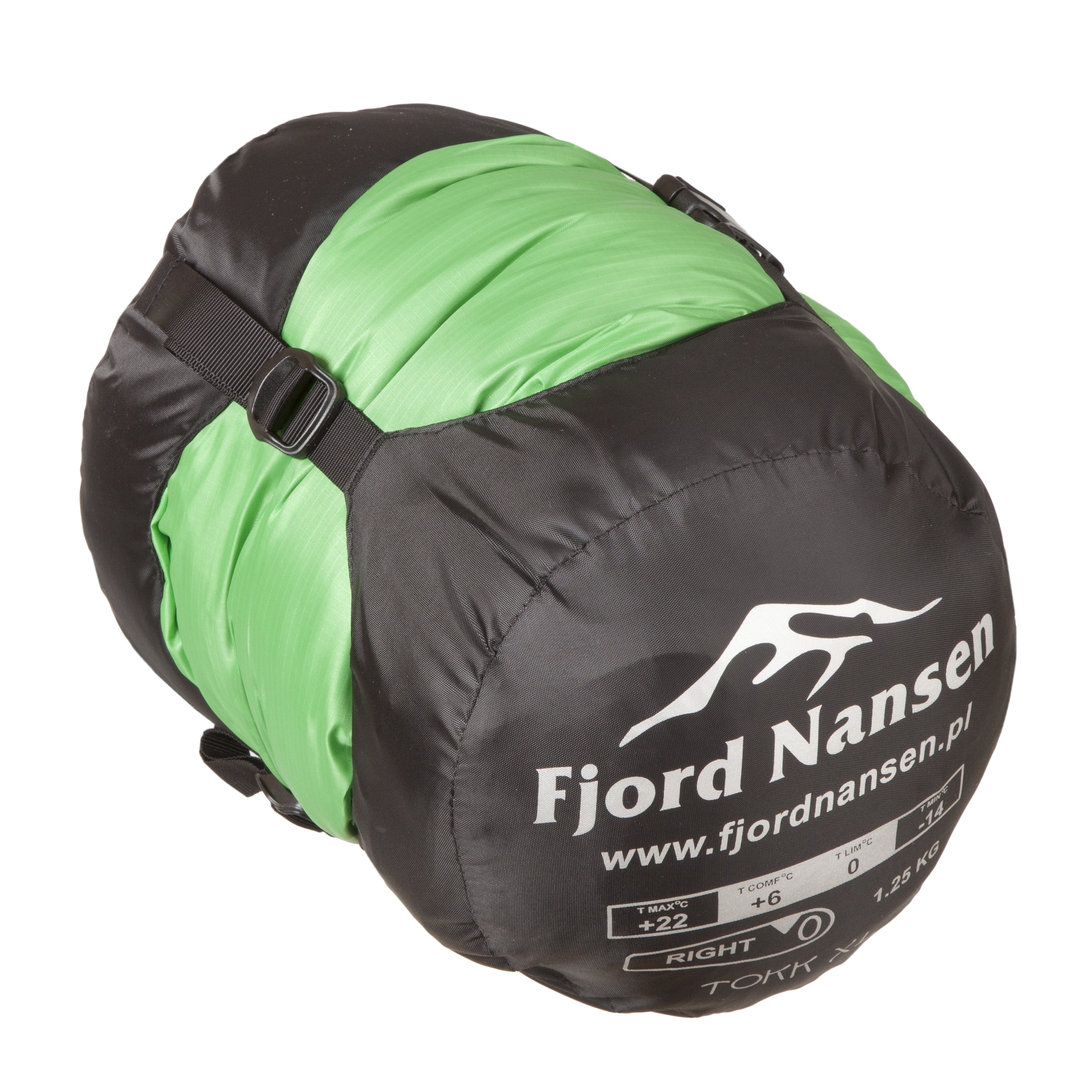 Fjord Nansen - Tokk XL 1250 g Schlafsack - rechts