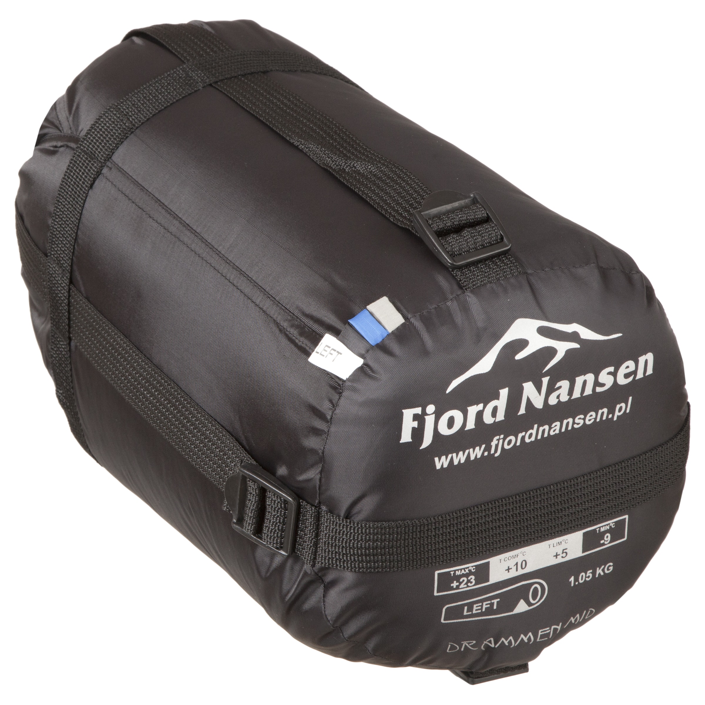 Fjord Nansen - Drammen XL - Schlafsack - 1200 g - links