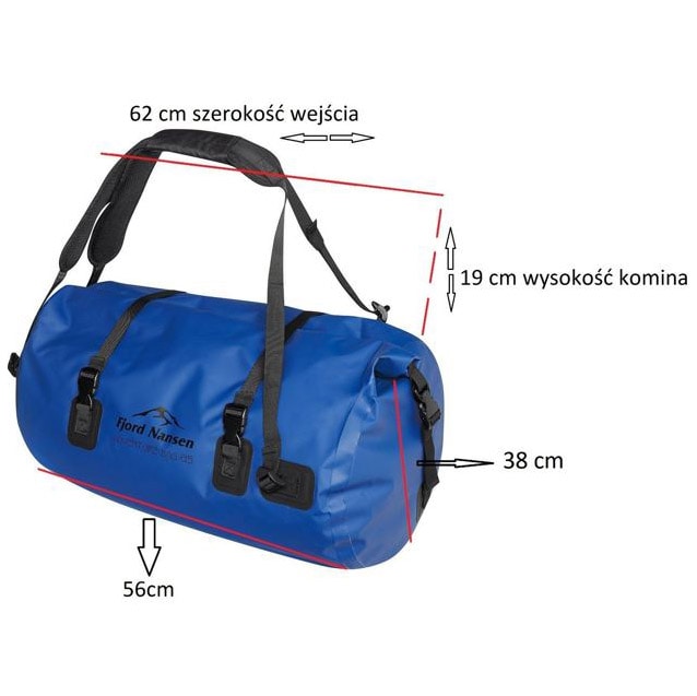 Fjord Nansen - Adventure Bag 65 l - Wasserdichte Tasche