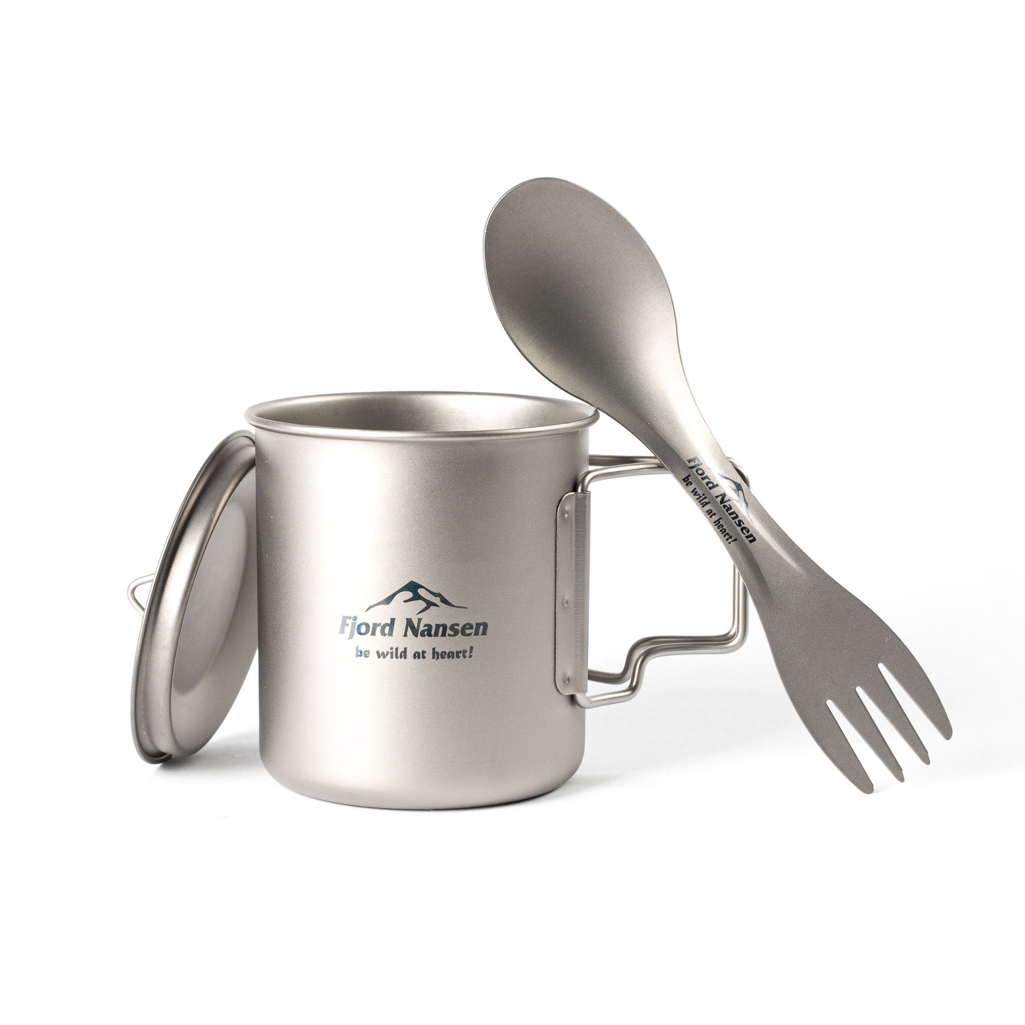 Fjord Nansen - Jacon - Titanium Becher + Spork Set