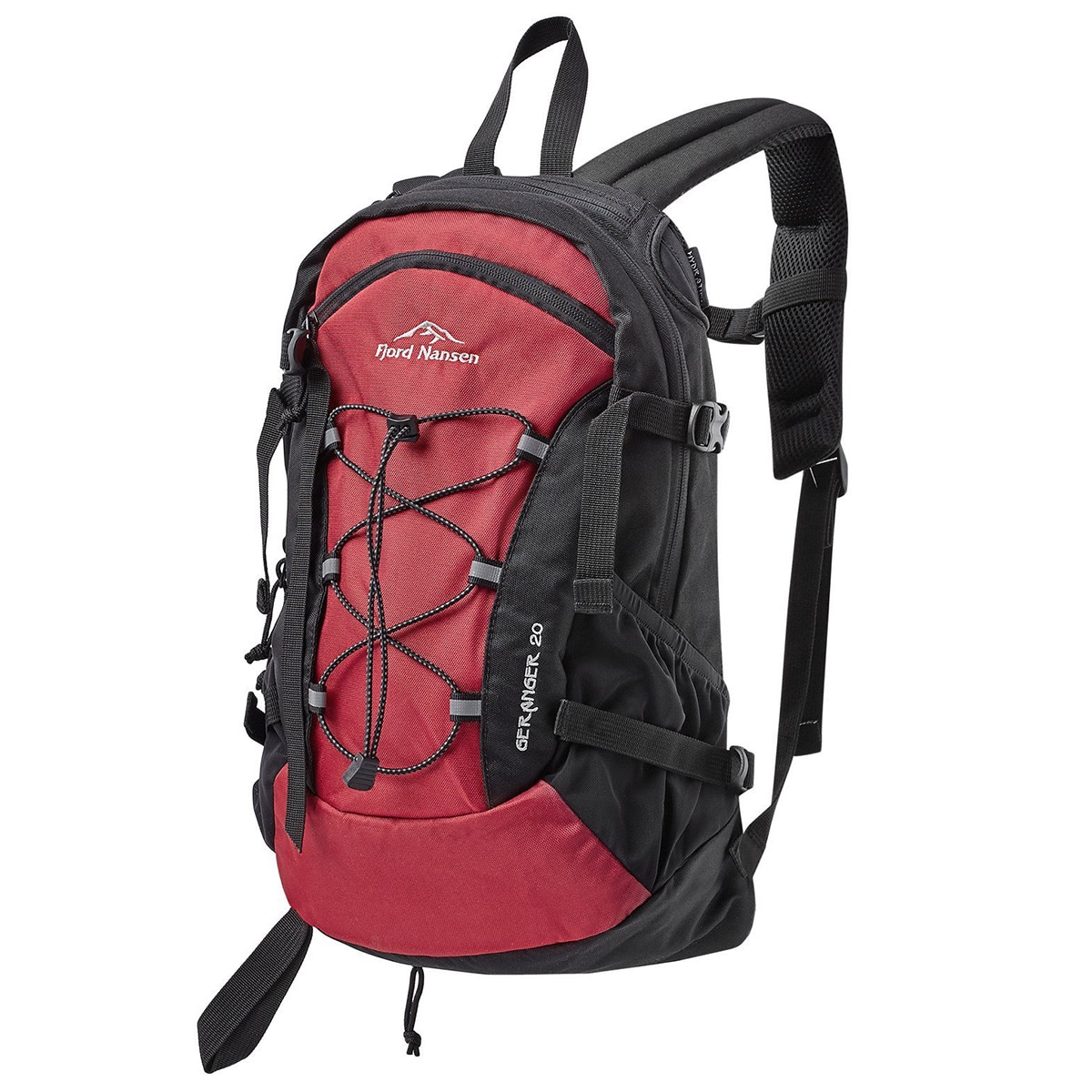 Fjord Nansen - Geranger Solid 20 l - Rucksack - Red/Black