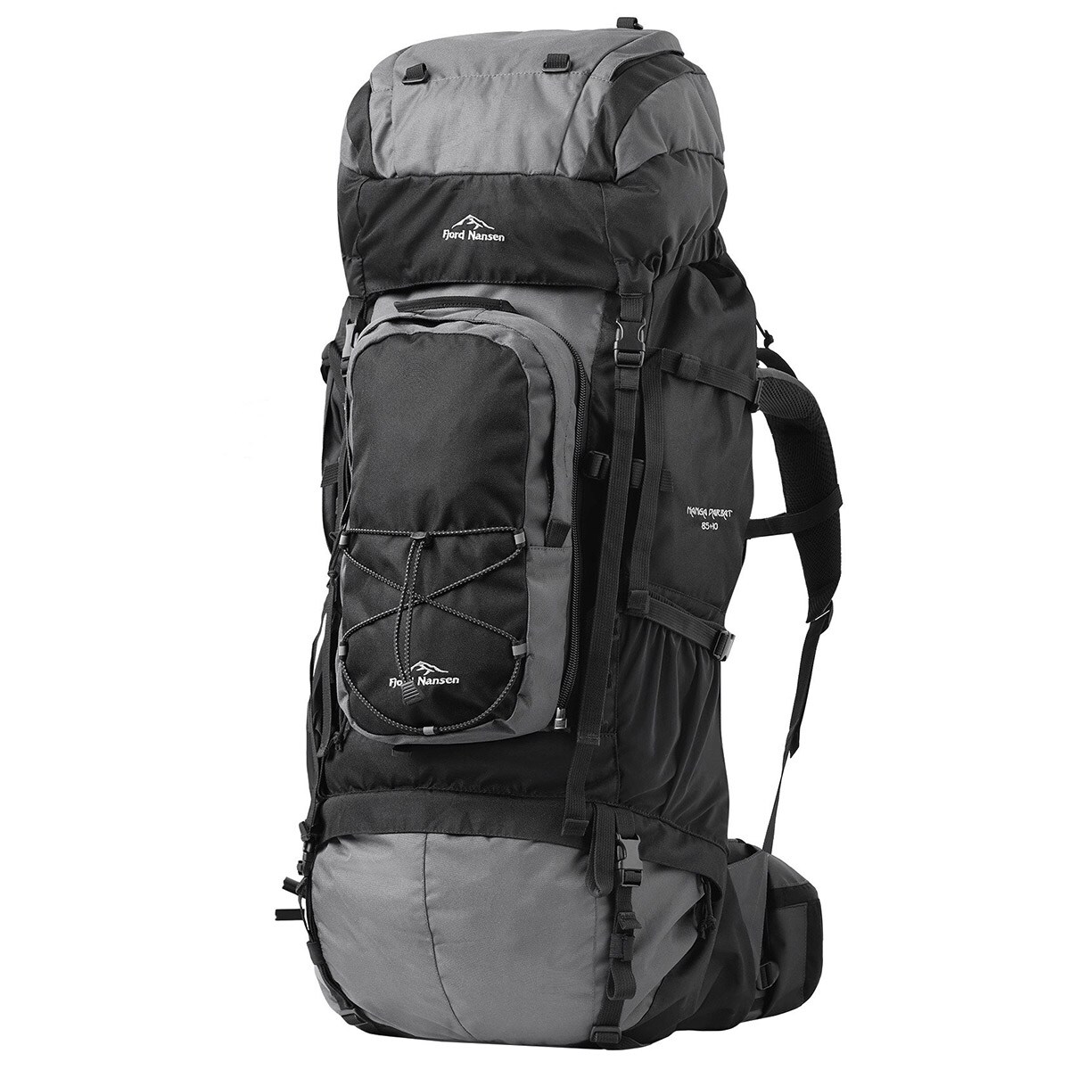 Fjord Nansen - Nanga Parbat Solid 85+10 l - Rucksack - Black/Graphite