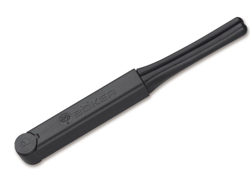 Böker - Plus Snac Pac -  Camping-Besteckset mit Salz- und Pfefferbehälter - Black