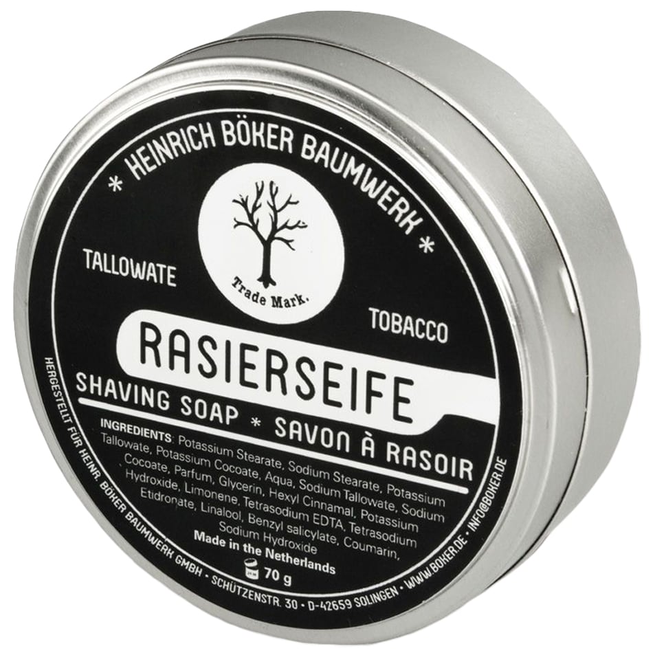 Böker - Tallowate Tobacco - Rasierseife