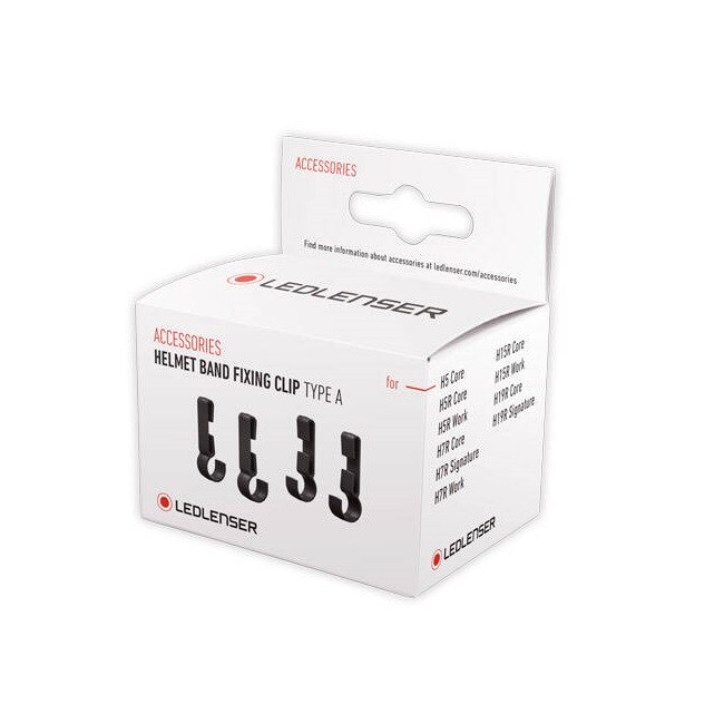 Ledlenser - Befestigungsclips für Helm Typ A