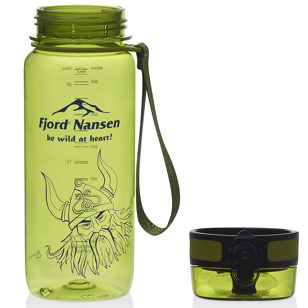 Fjord Nansen - Tritan Bottle - Trinkflasche 0,65 l - Yellow