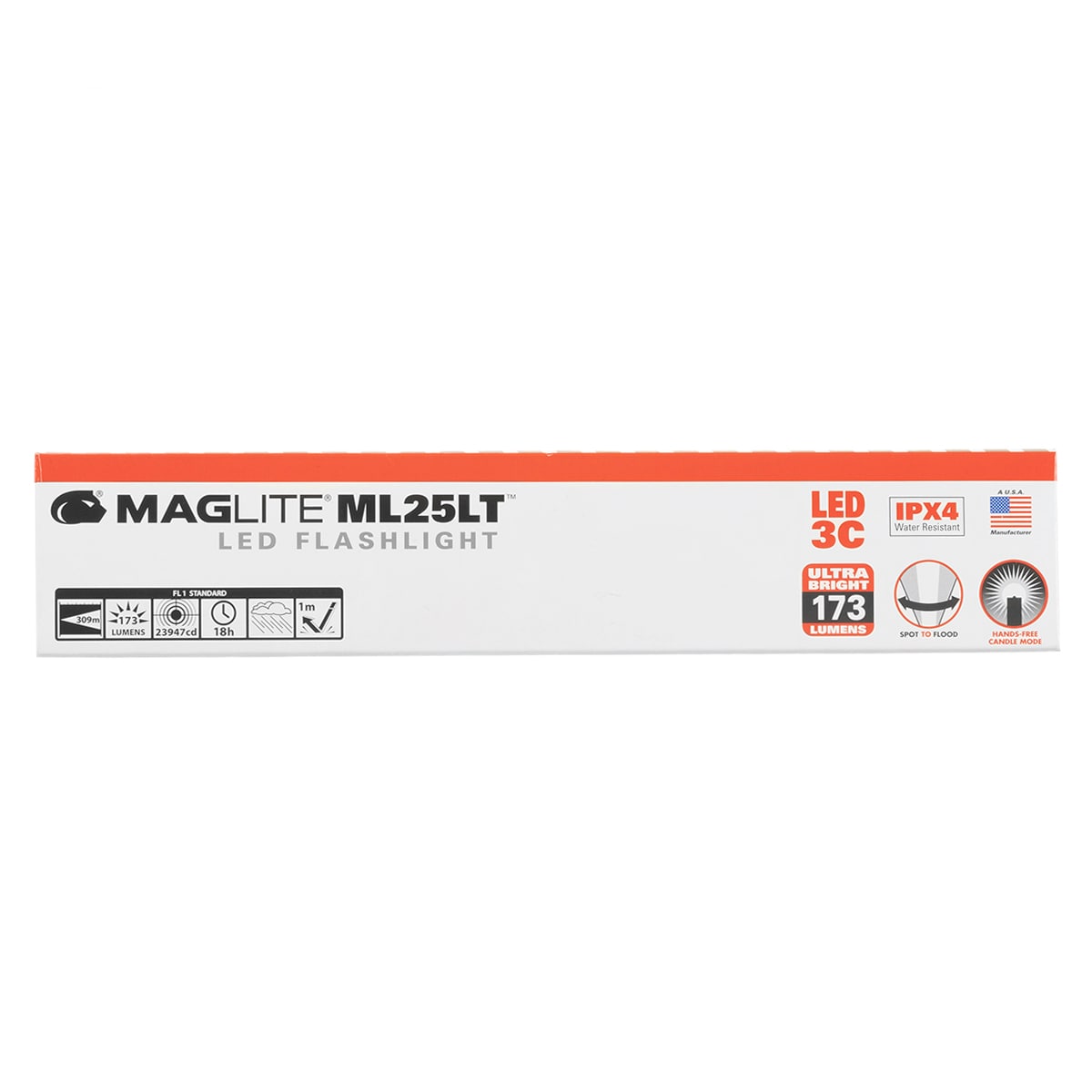 Maglite - ML25LT 3-Cell LED - Taschenlampe Black - 173 Lumen