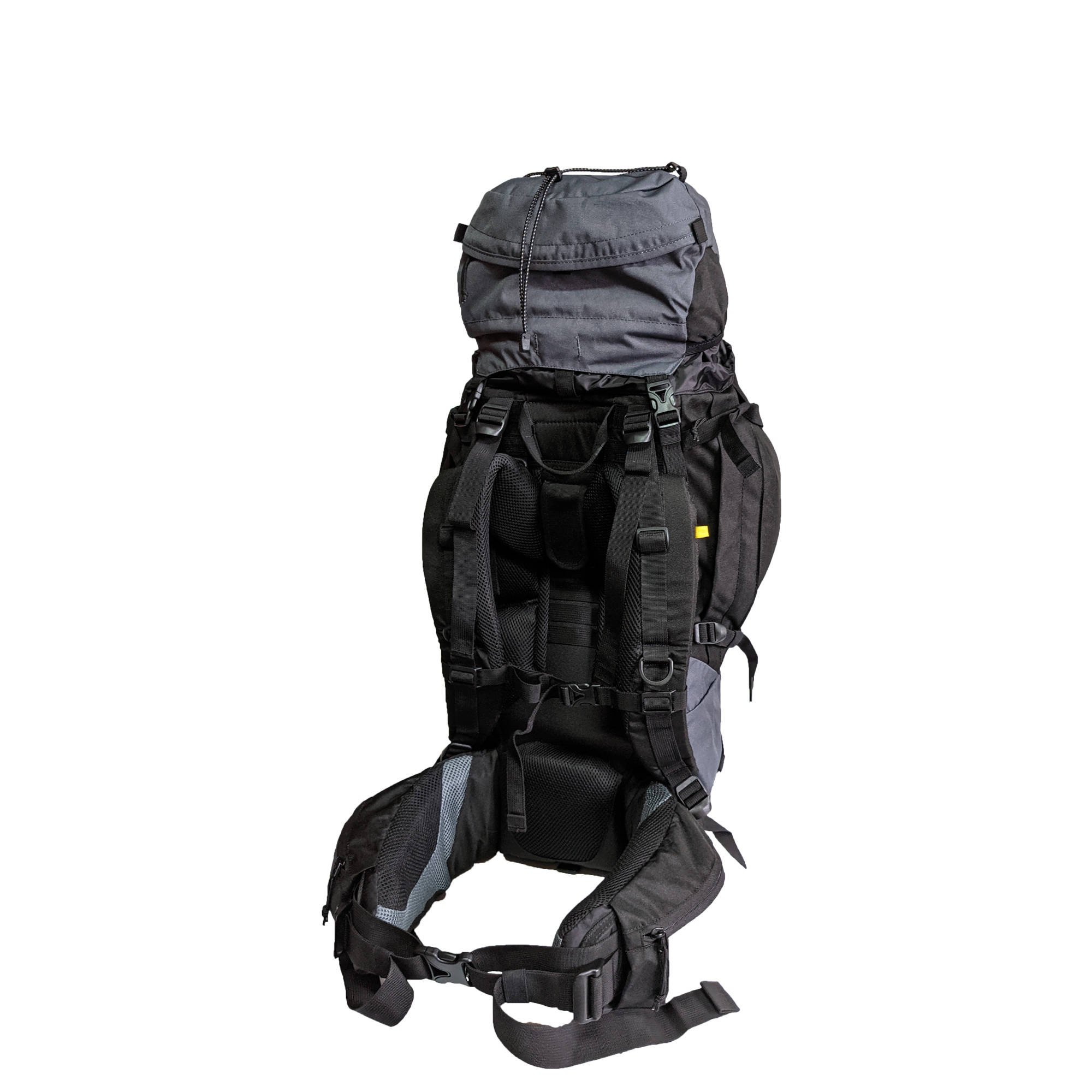 Fjord Nansen - Himil Solid Rucksack 45+10 l - Black/Graphite