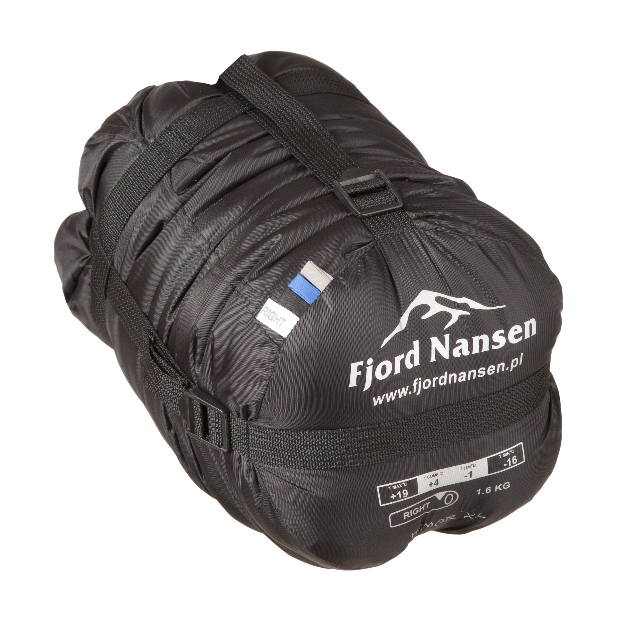 Fjord Nansen - Hamar XL - Schlafsack 1588 g - rechts