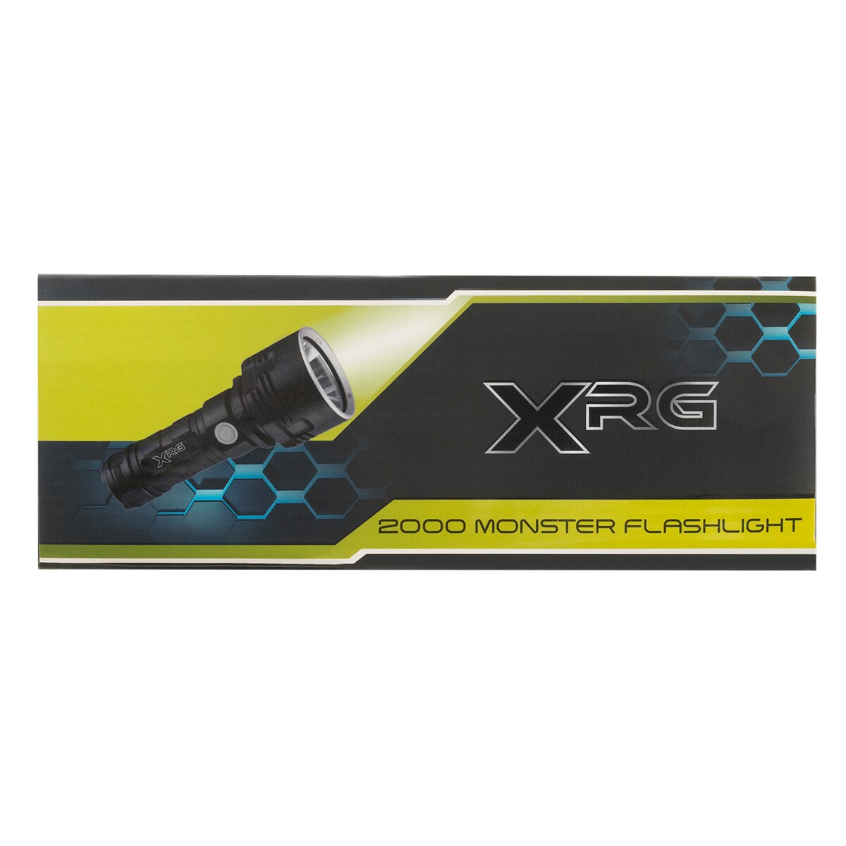 XRG - 2000 Monster - Akku-Taschenlampe - 2000 Lumen