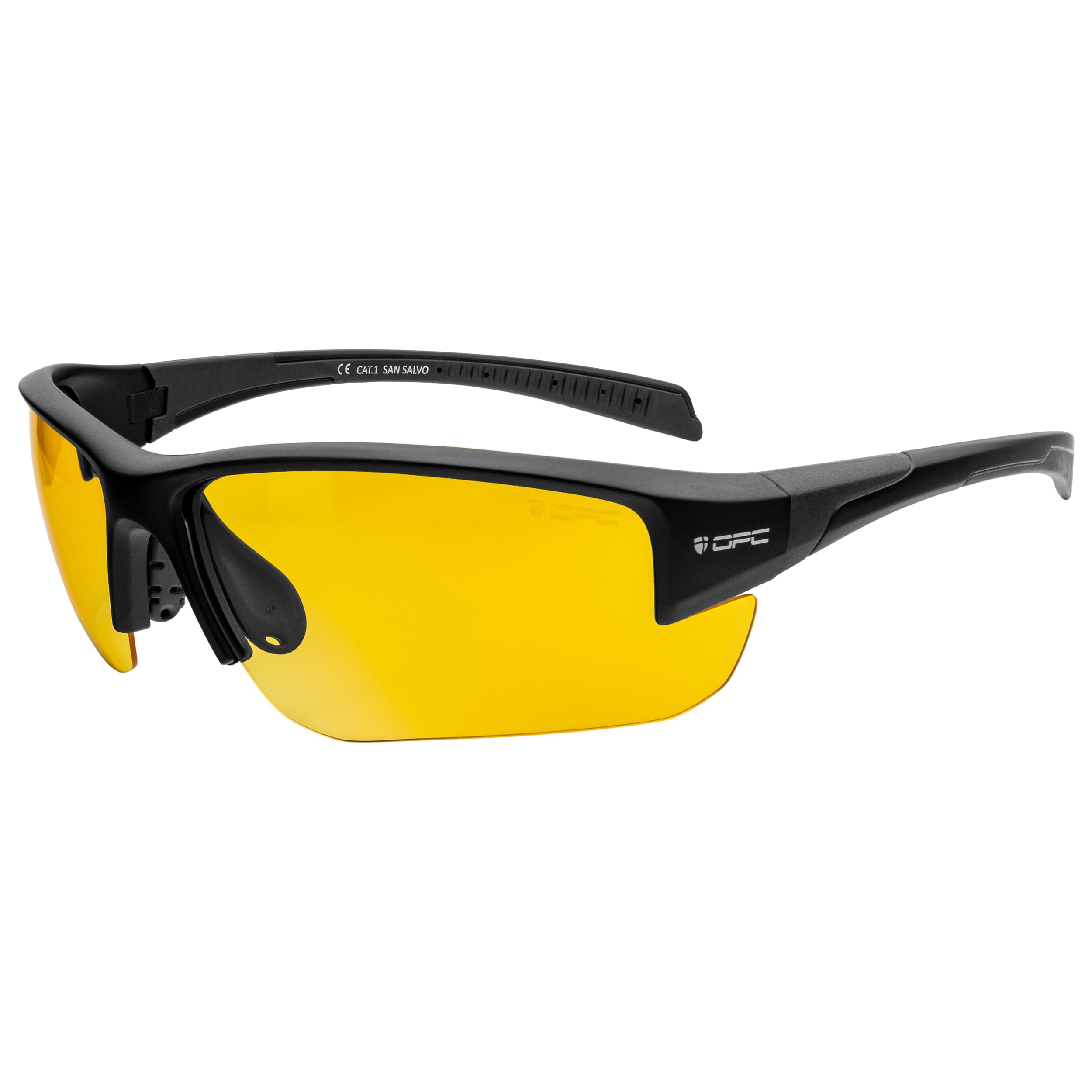 OPC - San Salvo Blk Mat Yellow - polarisierte Sonnenbrille