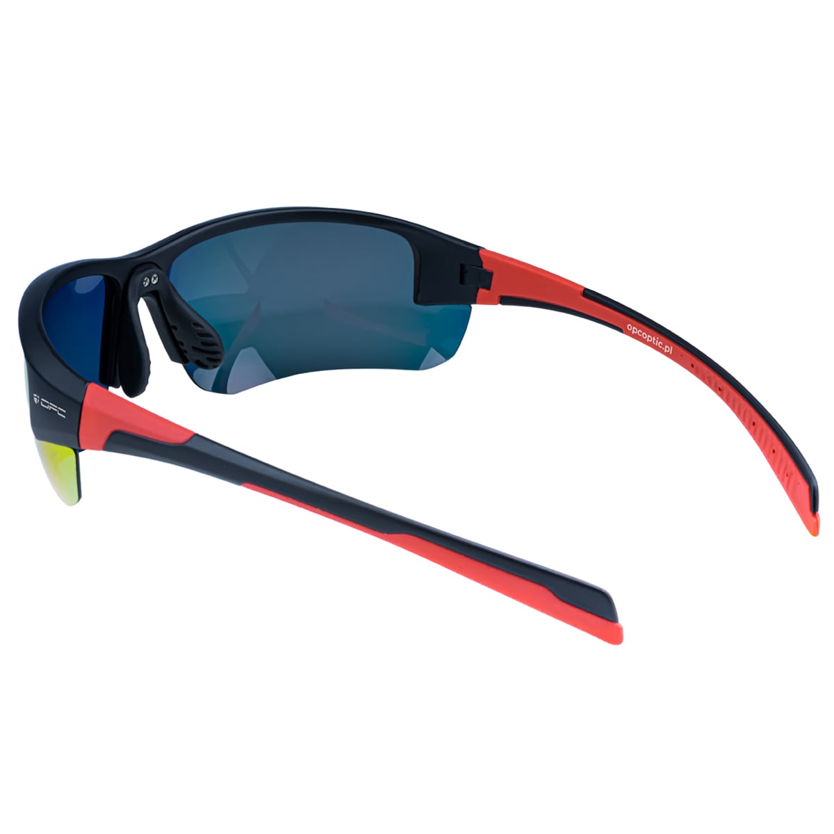 OPC Extreme - San Salvo Matt Black/Red Revo- Polarisierte Sonnenbrille