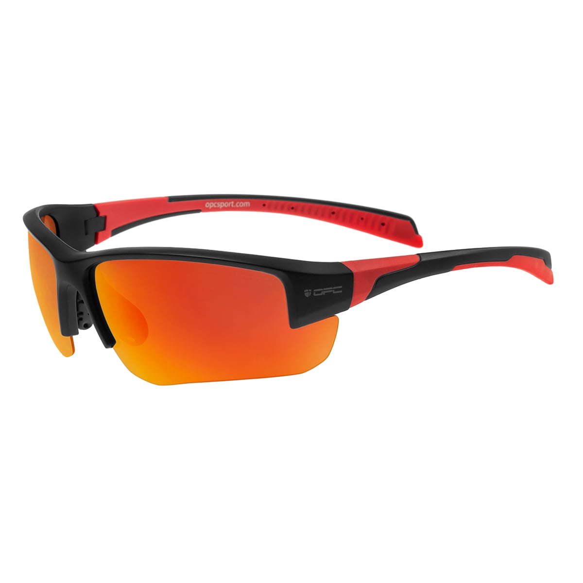 OPC - San Salvo Blk Mat Red Revo - Polarisierte Sonnenbrille