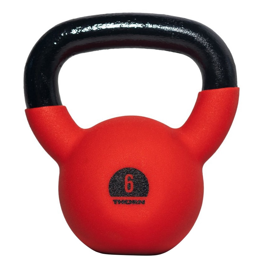 Thorn+Fit - Kettlebell aus Gusseisen mit Gummibeschichtung - 6kg