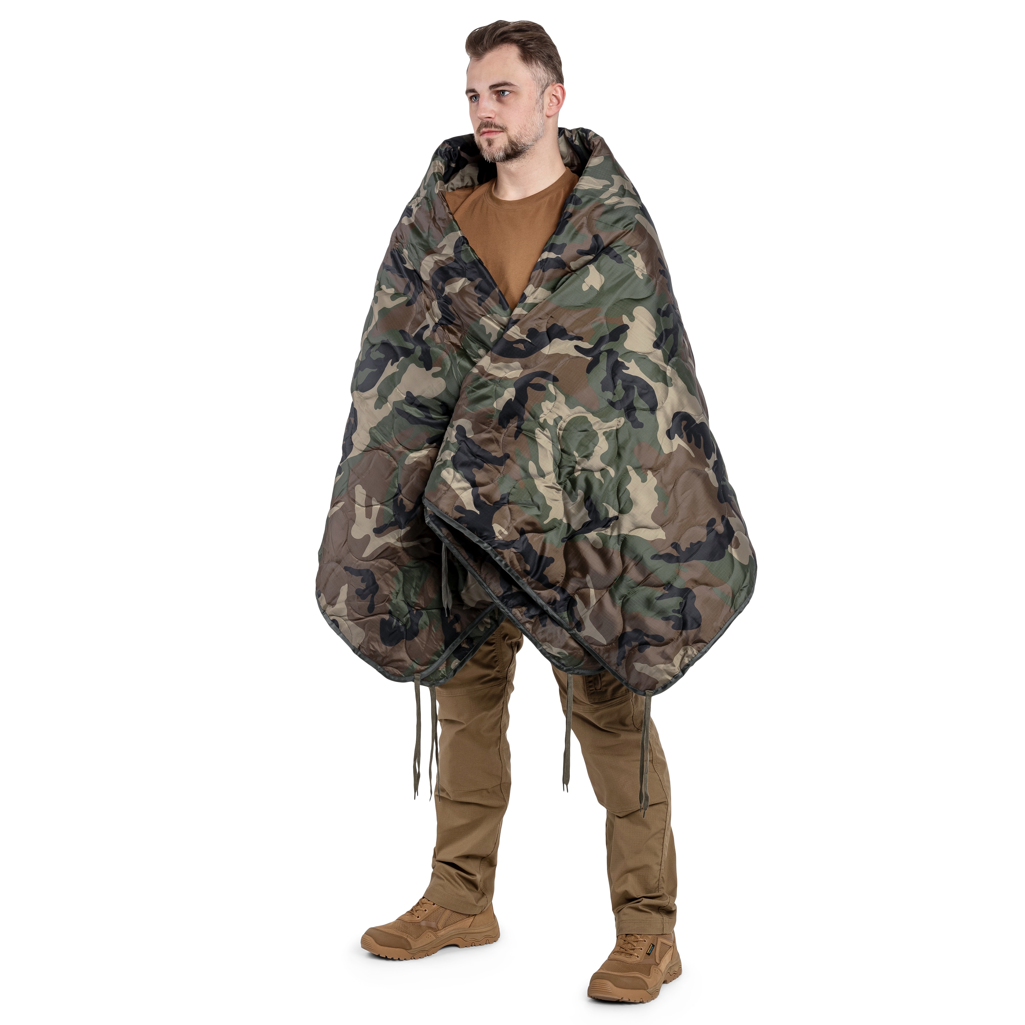 Mil-Tec - Poncho-Innenfutter - Woodland 