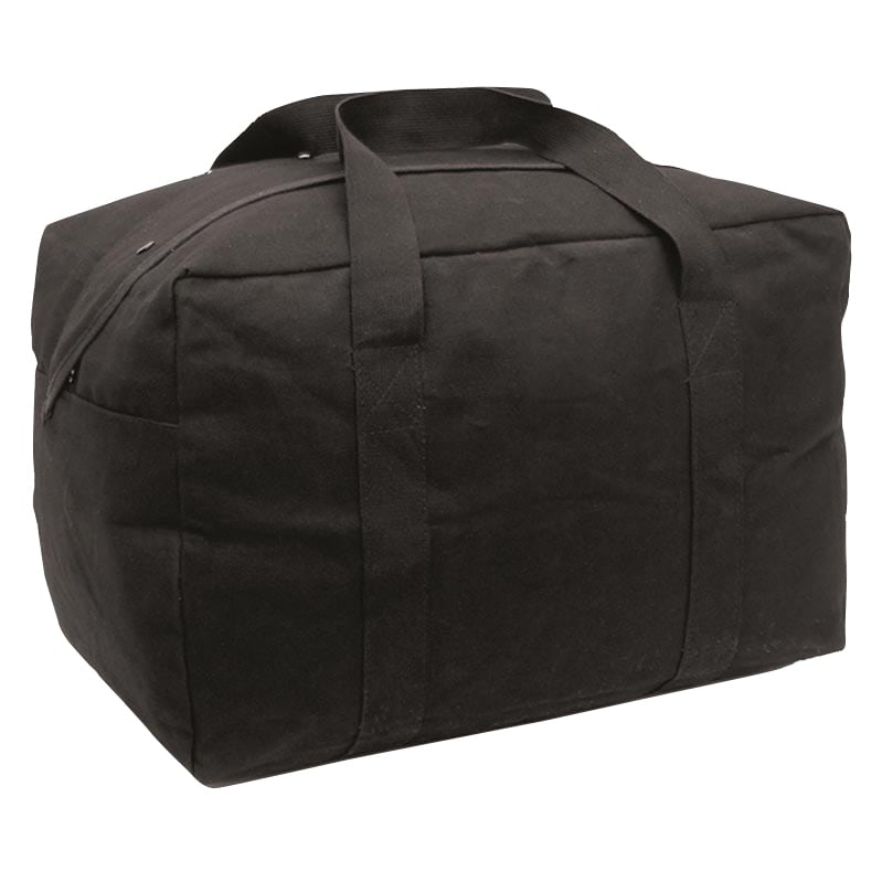 Mil-Tec - US Cotton Parachute Cargo Bag - Tasche 77 l - Black