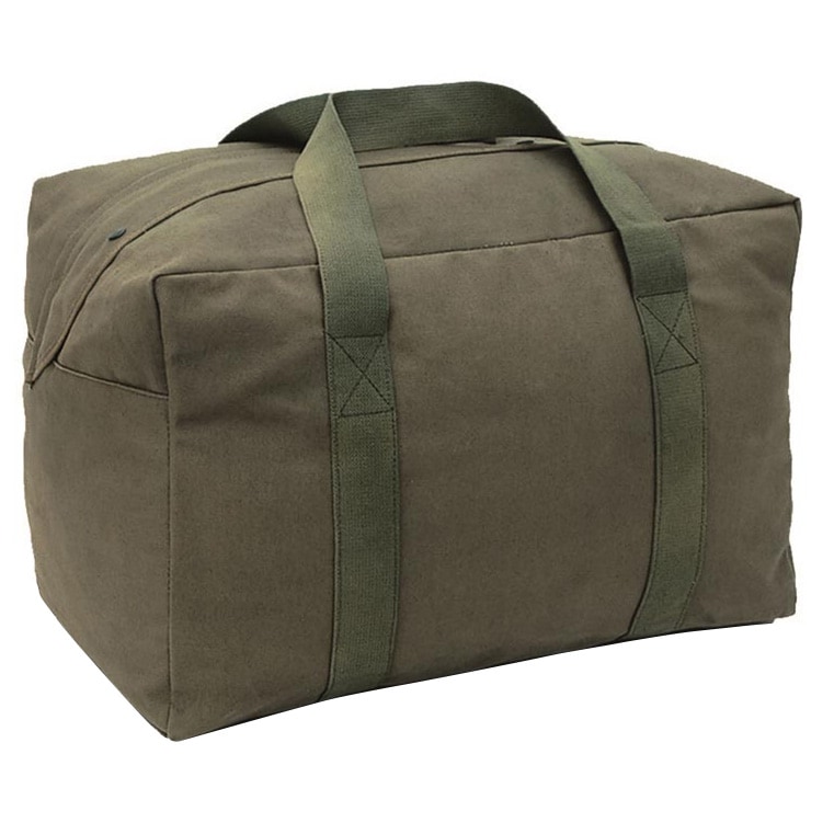 Mil-Tec US Cotton Parachute Cargo Bag - Tasche 77 l - olive 