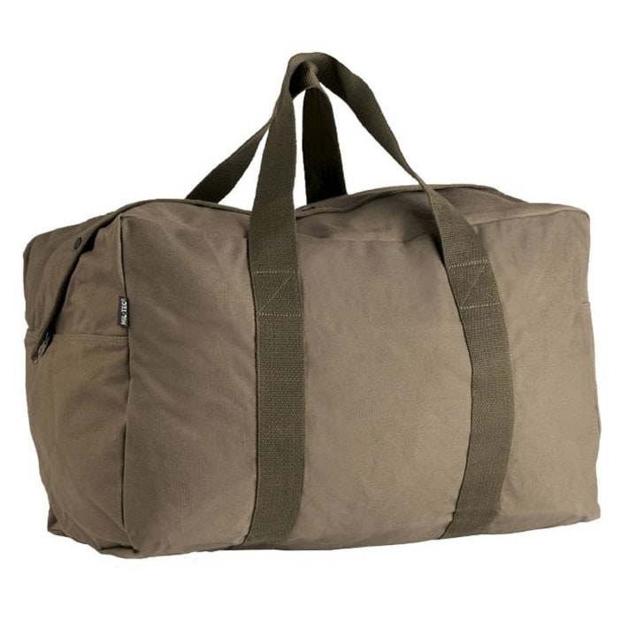 Mil-Tec US Cotton Parachute Cargo Bag - Tasche 77 l - olive 