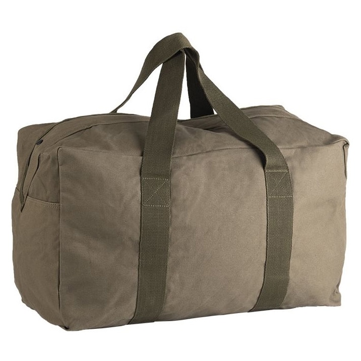 Mil-Tec US Cotton Parachute Cargo Bag - Tasche 77 l - olive 