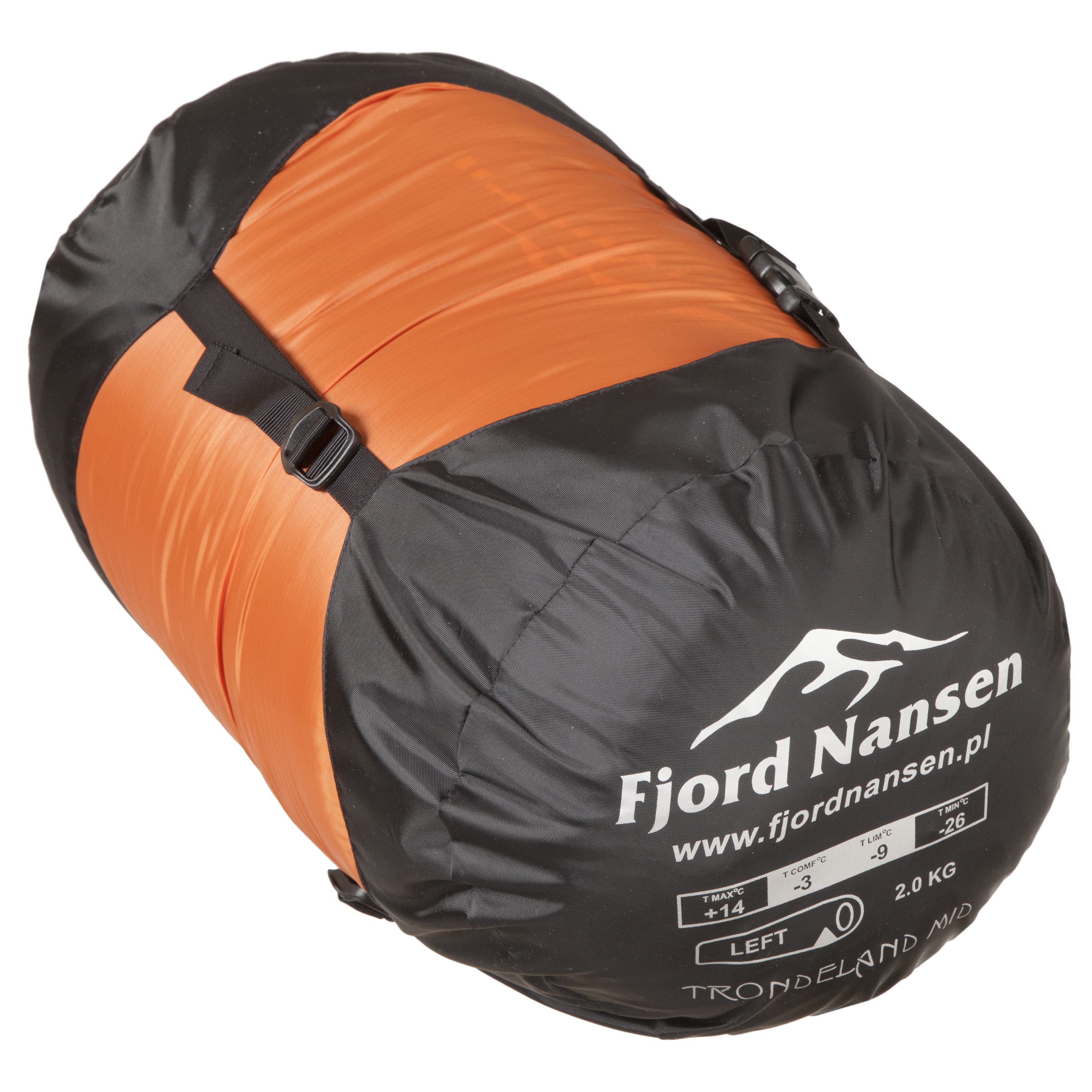 Fjord Nansen - Trondeland MID - Schlafsack 2000 g - links