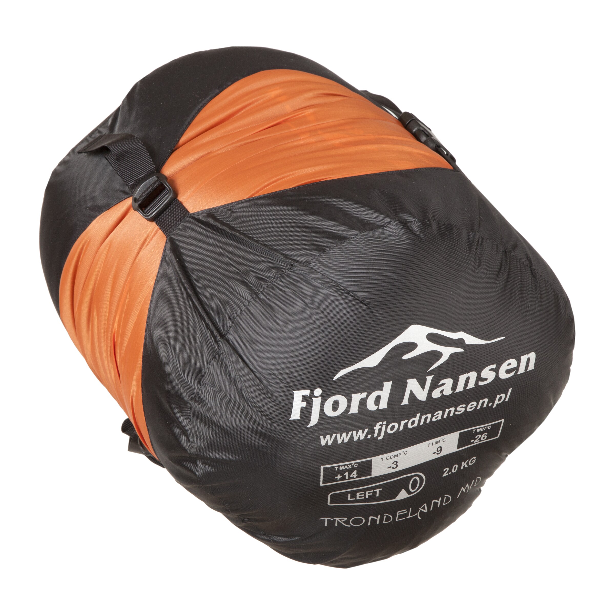 Fjord Nansen - Trondeland MID - Schlafsack 2000 g - links