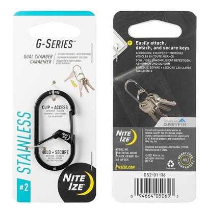 Nite Ize - G-Series 2 - Karabinerhaken - Black