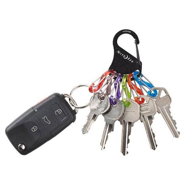 Nite Ize - KeyRack S-Biner - Schlüsselanhänger - Black