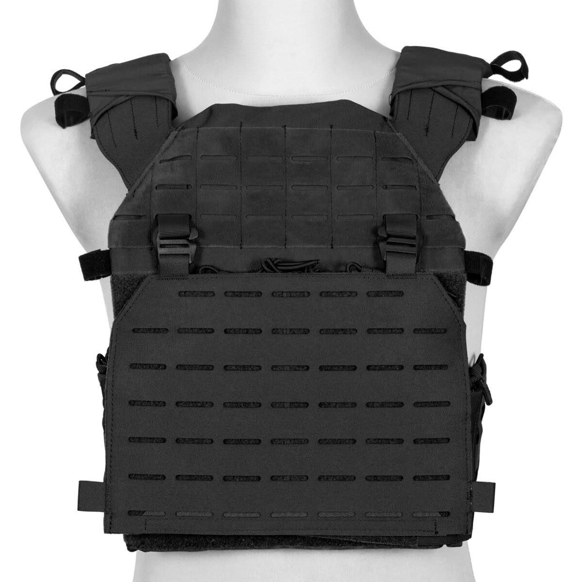 GFC - Advanced Laser-Cut taktische Weste - Schwarz